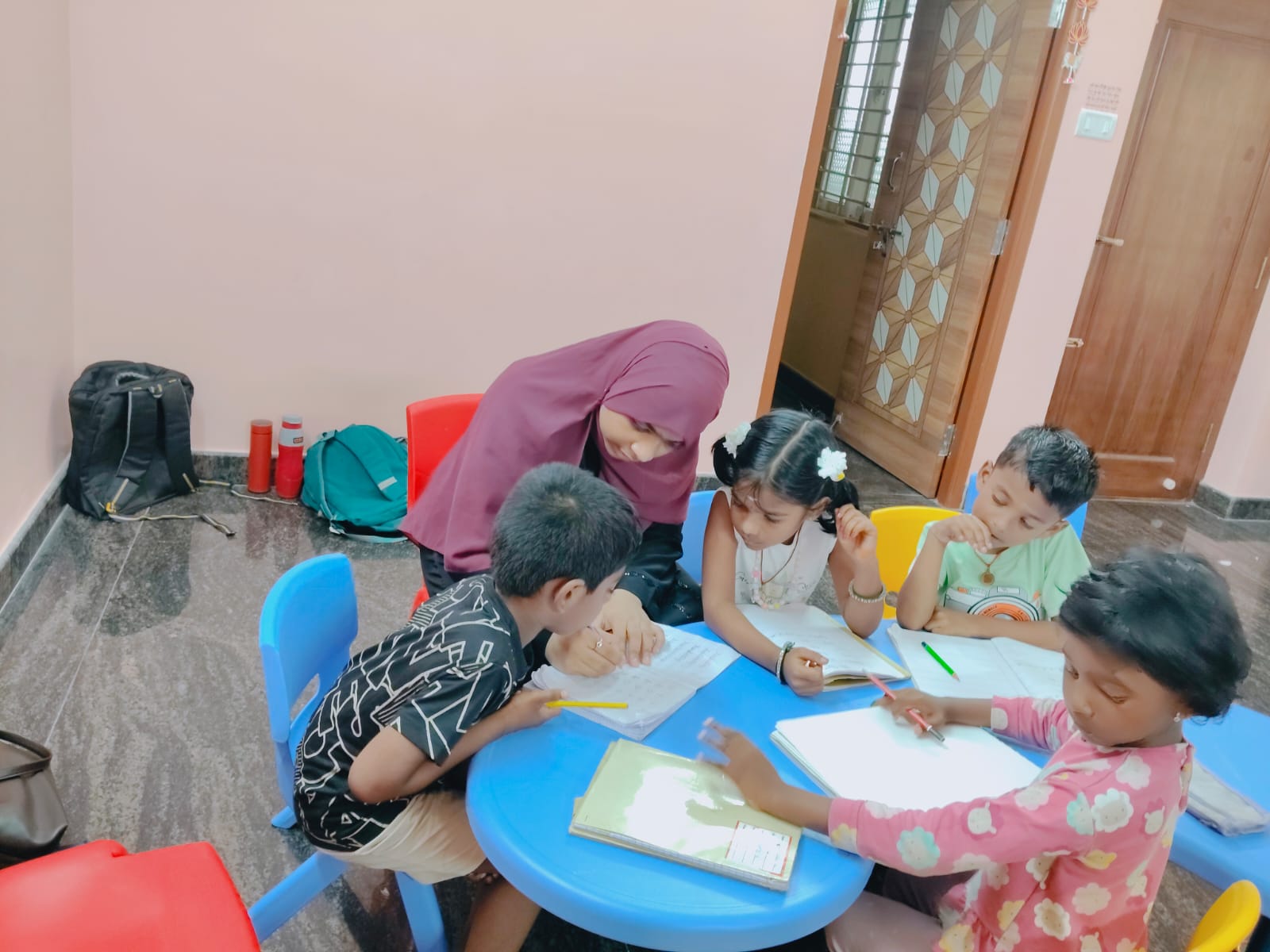 Guided reading circle time